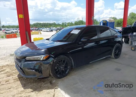 2023 Honda Civic Sport из США, поврежденный, VIN 2HGFE2F57PH513988